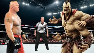 WWE 2K23 - Brock Lesnar vs Monster Goro - FULL MATCH | WWE Feb 28, 2024