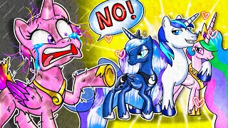 MY LITTE PONY Cadance Love Story : Why Did You Betray Me ? Shinning | 슬픈 기원 사랑 이야기 | 재미있는 스톱 모션 만화