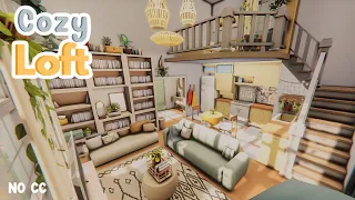 Building a Cozy Loft in The Sims 4 🥐☕