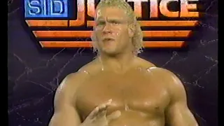 Sid Justice Promo [1991-09-07]