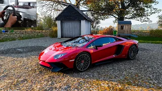 Lamborghini Aventador Superveloce | Logitech G920 | Forza Horizon 4 Gameplay