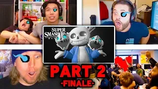 All Reactions to SANS Reveal Trailer [PART 2 - FINALE] - Super Smash Bros. Ultimate
