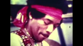 Jimi Hendrix (GS&R) Live at Woodstock (18th August, 1969) Rare 8mm Film Sync