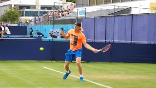 Denis Shapovalov Forehand Slow Motion - ATP Tennis Forehand Technique