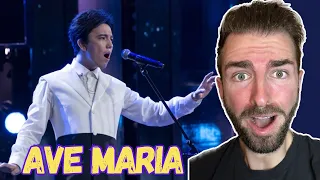 First Time Reacting to | DIMASH "Ave Maria"  | I have NEVER seen it sung like this