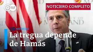 DW Noticias del 1 de mayo: EE. UU. insta a Hamás a aceptar el cese el fuego [Noticiero completo]