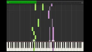 Grumbling synthesia piano solo