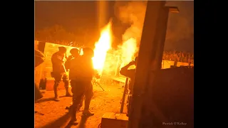 "THE" Smoke Mission - WWI Reenactment - Night time mortars firing smoke - April 2023 - Newville, PA