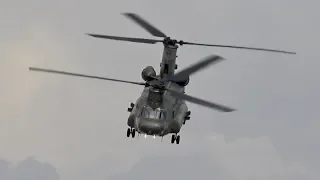 Boeing Chinook HC6A Royal Air Force RAF flying Display RIAT 2018 RAF Fairford AirShow