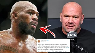 Dana White Responds If He Would Release Jon Jones from UFC