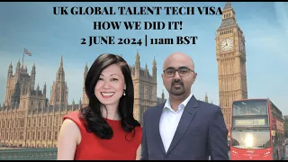 UK Global Talent Visa Inspirational Webinar with Michelle Hua and Varundev Solanki