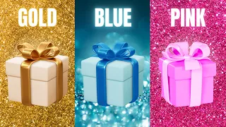 Choose Your Gift Challange 🎁 || Gold Blue Pink || 💎