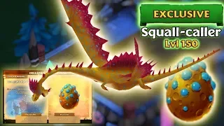 Squall-caller (Dreadfall Feast of Fear Egg Reward) Max Level 150 Titan Mode | Dragons: Rise of Berk