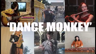 TONES AND I- DANCE MONKEY ( Marimba,Guitar,Violin,Trumpet,Flute,Saxophone) Cover