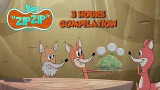 Zip Zip *Happy bithday Mama Wash!* 3 hours Season 2 - COMPILATION HD [Official] Cartoon for kids