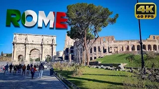 Rome, Italy - Walking Tour | February 2024 [4K / 60fps]