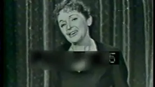 edith piaf.. mon manege a moi..18 01 1959 ed sullivan show