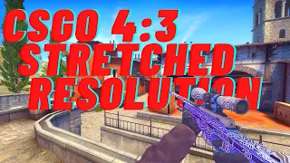 HOW TO PLAY WITH THE BEST 4:3 STRETCHED RESOLUTION IN CSGO (1440x1080)