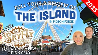The Island in Pigeon Forge, TN: FULL Tour & Review with SkyFly, Rope Course, Water Show & MORE | 23