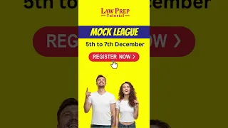 AILET Mock League | Are You Ready For AILET Exam 2023 | LPT Lucknow | Best Law Entrance Coaching