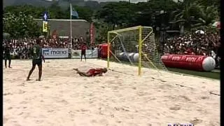 2011 OFC Beach Soccer Championship / Final / Solomon Islands vs Tahiti Highlights