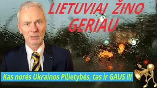 E. Vaitkus: Apie tai, ką lietuviai žino geriau. Ir tai, kas susiję su karu.