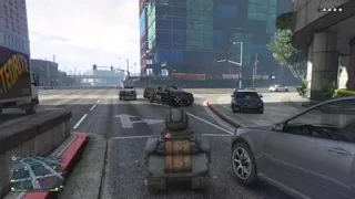 Godmode Speedo Griefer Gets Outsmarted By A RC Tank