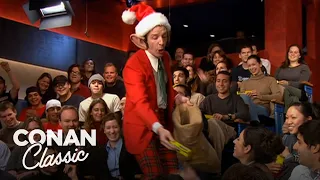 Preparation H Raymond Spreads Christmas Cheer & Cream | Late Night with Conan O’Brien
