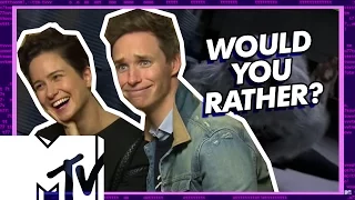Fantastic Beasts & Where To Find Them Cast Play 'Would You Rather?' | MTV Movies