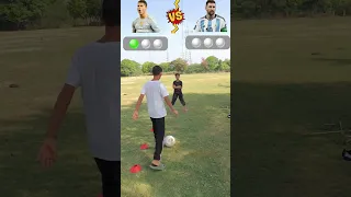 Messi Vs Ronaldo X Nutmeg Challenge...🤔🥵 #ronaldo #vs #messi #challenge