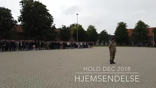 Hjemsendelse af Hold DEC 2018