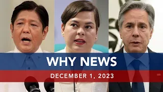 UNTV: WHY NEWS | December 1, 2023
