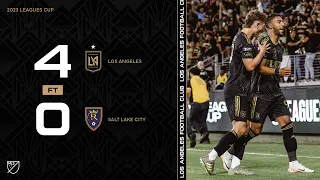 Leagues Cup Highlights | LAFC vs. Real Salt Lake 8/8/23