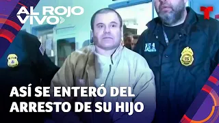 Abogada revela cómo se enteró El Chapo del arresto de su hijo