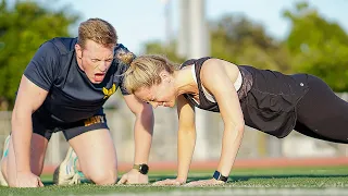 My Girlfriend Attempts The US Navy Fitness Test (and I’m the instructor)