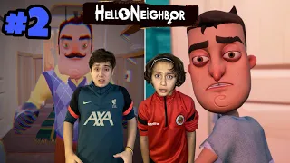 Abimle Hello Neighbor Oynadık !! (Yerimizden Sıçradık) #2