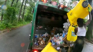 Area 6 recycle pickup 6/23/2022 Pt.8