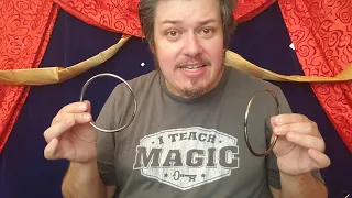 TCC Presents Linking Rings Magic Trick mini rings ninja rings Review