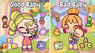 Good Baby Vs Bad Baby 😇😈👶 | Toca Boca | Avatar Story