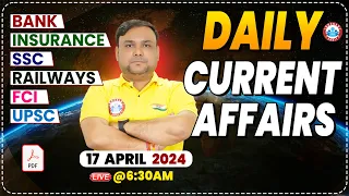 Daily Current Affairs | 17 April Current Affairs | Live The Hindu News Paper Analysis By Piyush Sir