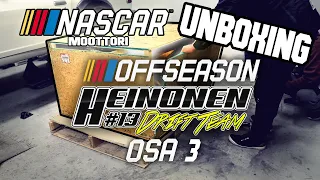 NASCAR V8 UNBOXING! Heinonen Drift Team OFFSEASON 3 #amerikanpaketti