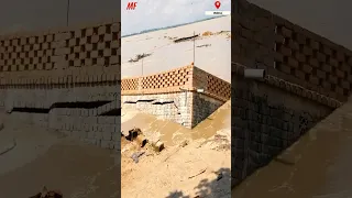 House Collapses Into River Caused By Erosion!
