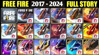 FREE FIRE FULL STORY 🥺 2017 TO 2024 IN TAMIL | OLD FREE FIRE MEMOIRS IN TAMIL | OLD GAMEPLAY 💔🥹