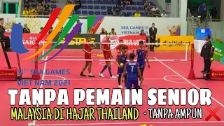 REGU 2 • SEA GAMES HANOI VIETNAM 2022 ‼️THAILAND vs MALAYSIA • SEPAK TAKRAW || Regu K.Pornchai