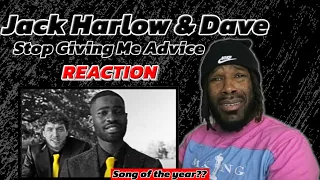 LYRICALLY GIFTED! - Jack Harlow & Dave - Stop Giving Me Advice (Directed by Cole Bennett) REACTION!!