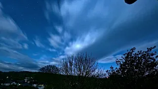 Night Sky Time Lapse Over Devon 4K - April 22, 2024