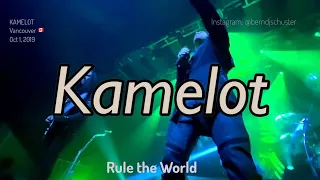 KAMELOT - 02 Rule the World @VENUE, Vancouver, Canada - October 1, 2019 - 4K LIVE