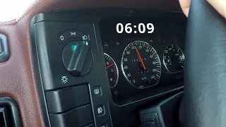 Volvo 460 Turbo acceleration