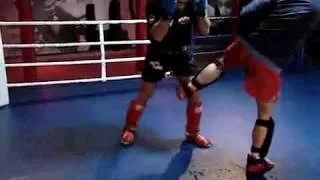 Low Kick i K1 technika w parach