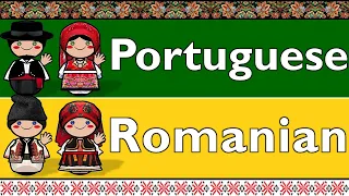 ROMANCE: PORTUGUESE & ROMANIAN